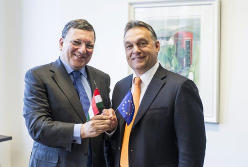 José Manuel Barroso, Orbán Viktor, Európai Unió
